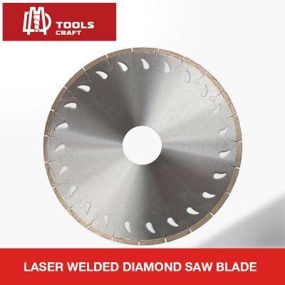 Flange Electroplate Diamond Saw Blade with Double Face Coated