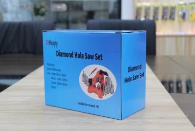 12 PCS Diamond Hole Saw Set