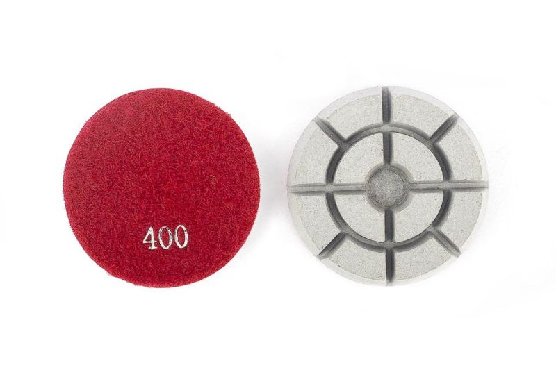 Z-Lion 3" Abrasive Polishing Wheel for Concrete Terrazzo Floor Dry Use