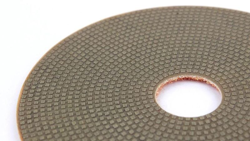 Quality Diamond Electroplated Flexible Polishing Pad for Stone Ceramic Concrete Glass