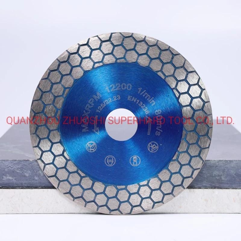 Porcelain Diamond Saw Blade 45 Degree Cutting Blade Cutting and Polishing Saw Blade for Ceramic