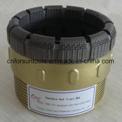 Surface Set Diamond Core Bit-Step Type