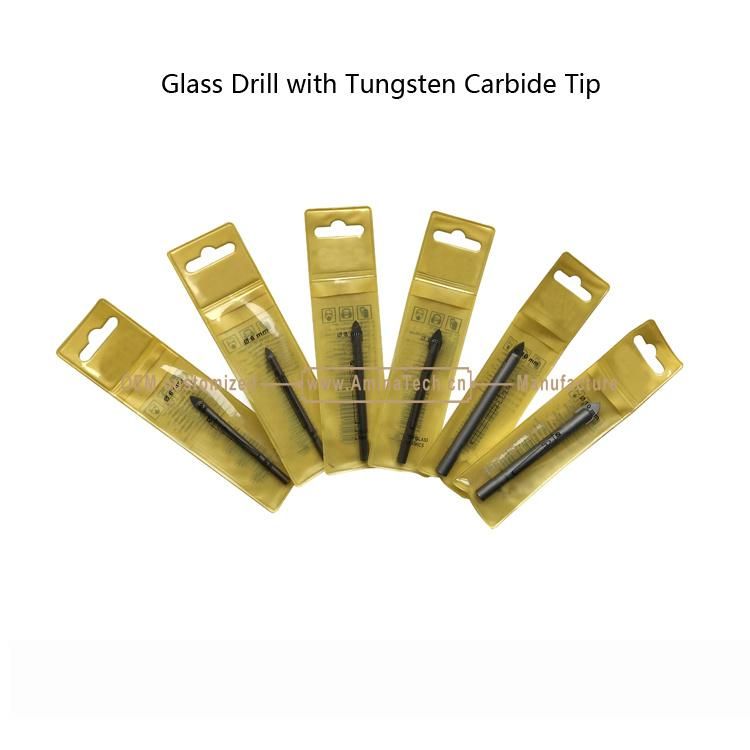 Aminatech Glass Drill with Tungsten Carbide Tip,Power Tools