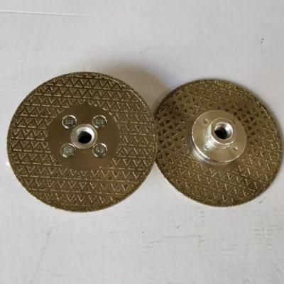 Marble Cutting Disc Electroplated Diamond Saw Blades with M14