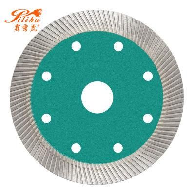 Turbo Hot Press Concave Curved Diamond Cutting Saw Blades for Stone