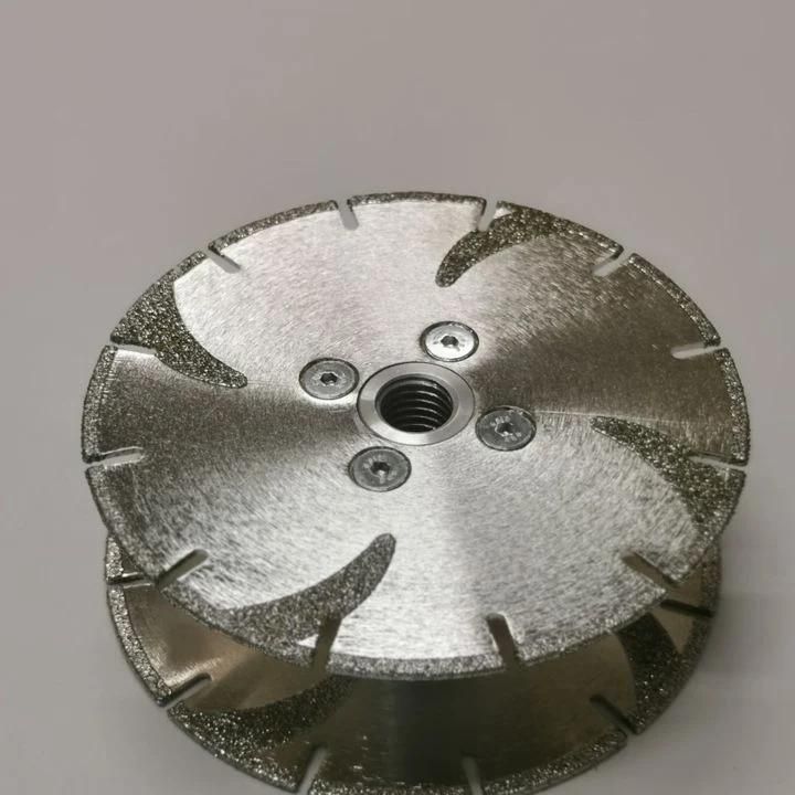 125mm 5 Inch Electroplated Diamond Saw Blades for Marble Cutting