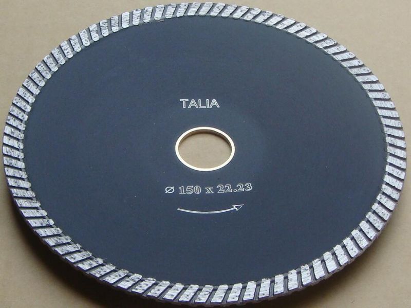 Concave Turbo Blade for Stone Cutting