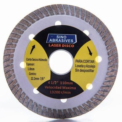 Porcelain Tile Ceramic Cutting Diamond Saw Blade