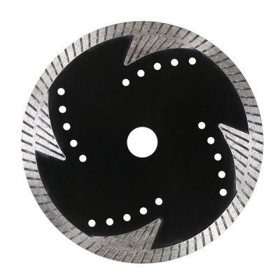 Cold Pressed Diamond Saw Blade with Deep Teeth for Cutting Granite etc.