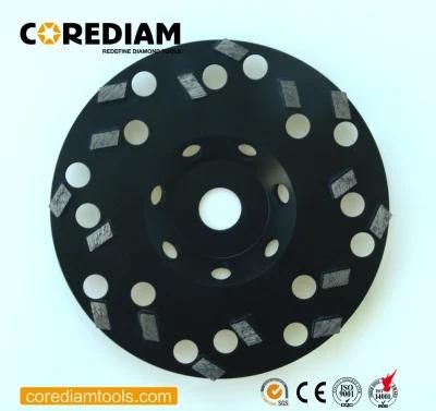 150mm Profiled Segment Grinding Cup Wheel/Diamond Cup Wheel/Diamond Tool