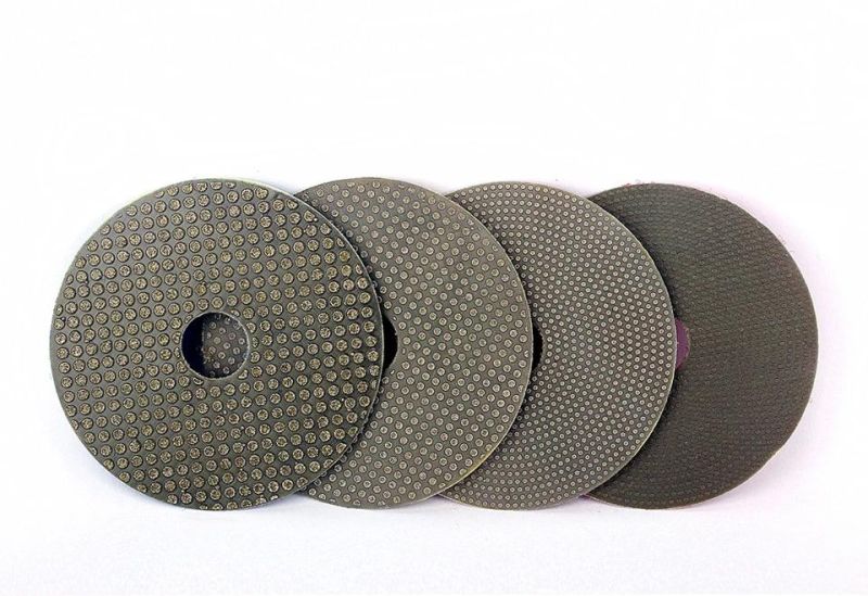 Quality Diamond Electroplated Flexible Polishing Pad for Stone Ceramic Concrete Glass