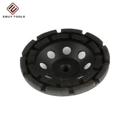 Double Row Diamond Cup Wheel, Diamond Cup Grinding Wheel