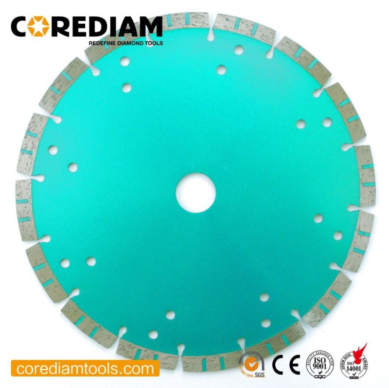 230mm Sinter Hot-Pressed Diamond Concrete Blade with Turbo Segment