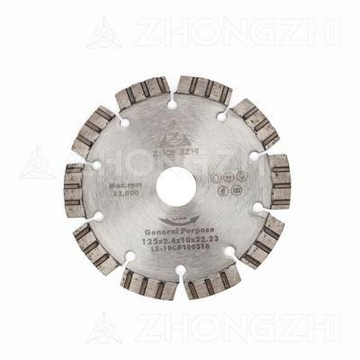 7&quot; Straight Groove Laser Segemeted Cutting Saw Blade for Granite