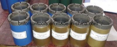 Diamond Drill Core Bit T2-36, T2-45, T2-56, T2-66, T2-76, T2-86, T2-101 Surface Set Semi-Round