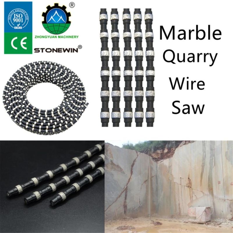 Zhongyuan 11.5mm Spring Wire Saw for Marble Quarrying