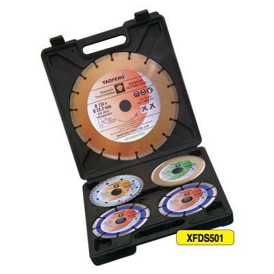 5 Pieces Diamond Discs Circular Saw Blades Set