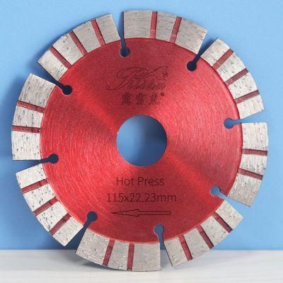 Hot Press Segmented Concrete Tile Blade Diamond Cutting Saw Blades for Tiles Marble Stone Fast and Quick Cutting