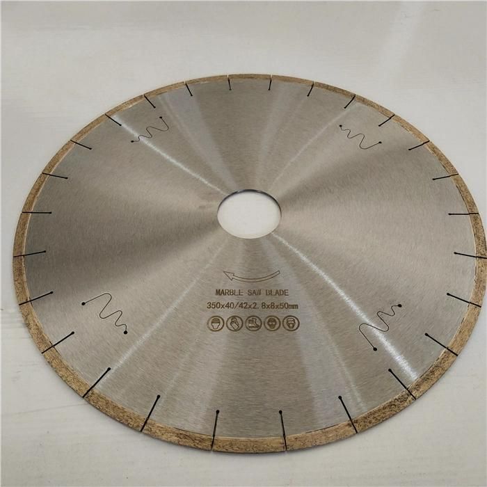 14 Inch Low Noise Stone Diamond Cutting Saw Blade for Marble