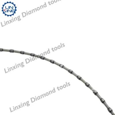 Marble Profiling Diamond Cutting Rope Diamond Wire Saw Blcok Plastic Rope Diamond Wire