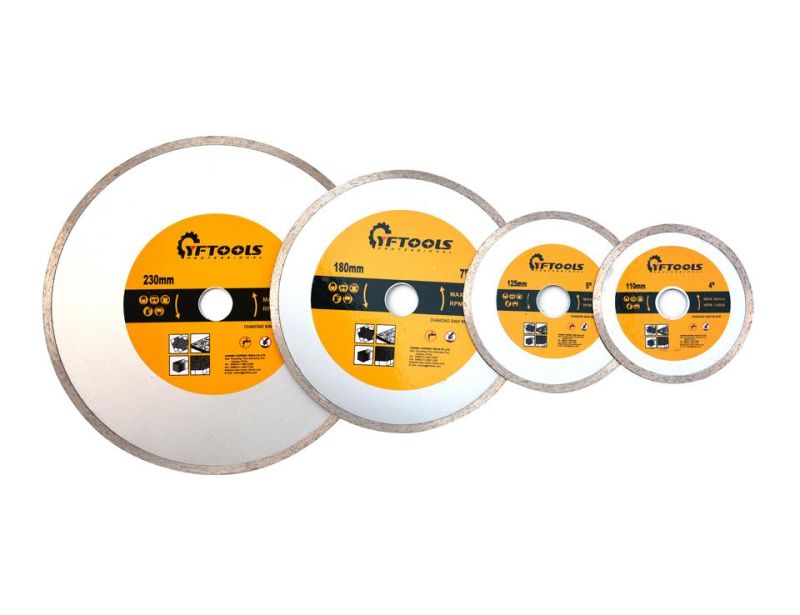 125 mm Diamond Continuous Cutting Disc for Marble Cutting