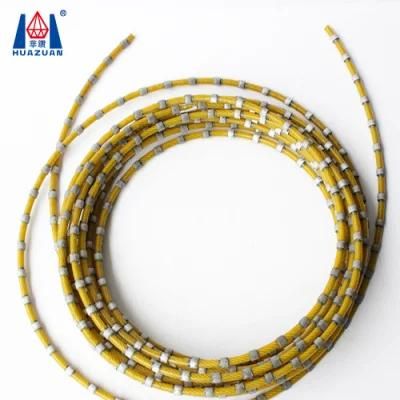 11mm Diamond Wire Saw for Stone Cutting Marble Block Squaring