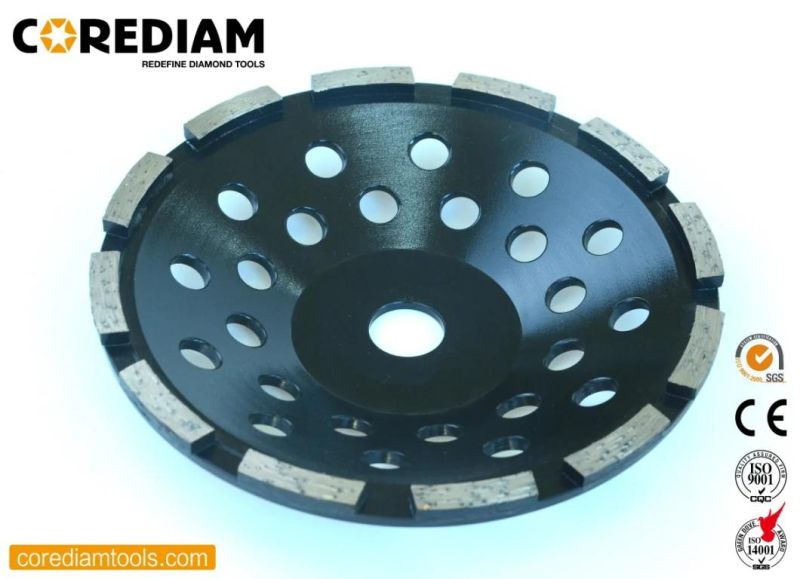 100mm-180mm Single Row Diamond Grinding Wheel for Concrete and Masonry Materials in Your Need/Diamond Grinding Cup Wheel/Diamond Grinding Tool