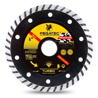 150mm Turbo Diamond Saw Blade for Granite Stone Concrete Cutting