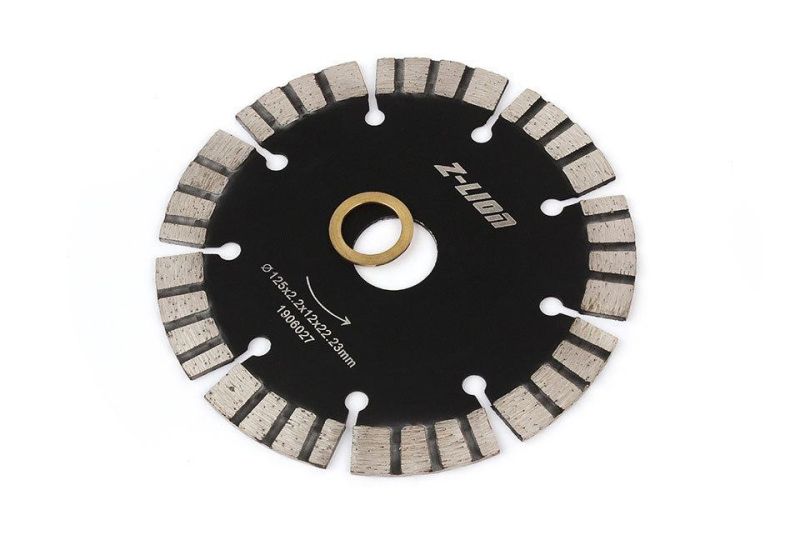 Z-Lion High Quality Diamond Saw Blade Granite Concrete Sandstone Dry Cutter 5inch