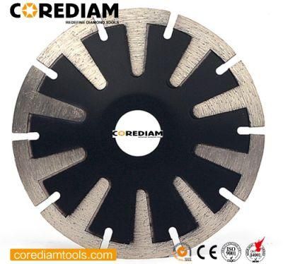 Sinter Hot-Pressed Concave Blade with Protective T-Shape Segment/Diamond Tool/Cutting Disc