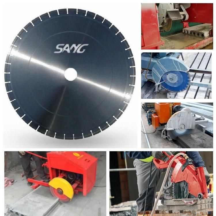 Hollow Core Slab Cutting Disc Prestressed Concrete Saw Blade for Precast Asphalt Road Wall