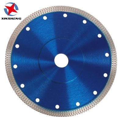 4.5 in Super Thin Dry Wet Diamond Porcelain Saw Blades Ceramic Cutting Disc Wheels for Cutting Tile Porcelain Granite Marbles