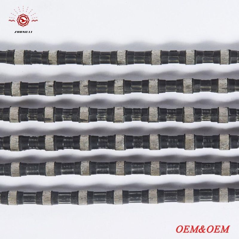 Top Quality Diamond Wire Saw Rope for Granite Marble Quarry Concrete Cutting in Good Price