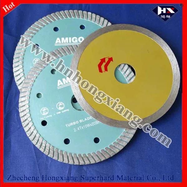 125mm Hot Press Turbo Diamond Saw Blade for Marble Granite