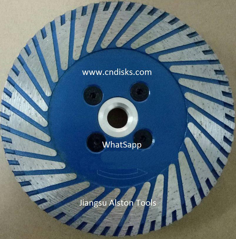 Diamond Nubby Turbo Blade, Hot Presssed Turbo Blade