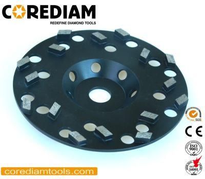 150mm Diamond Grinding Cup Wheel with Profiled Segment/Diamond Tool