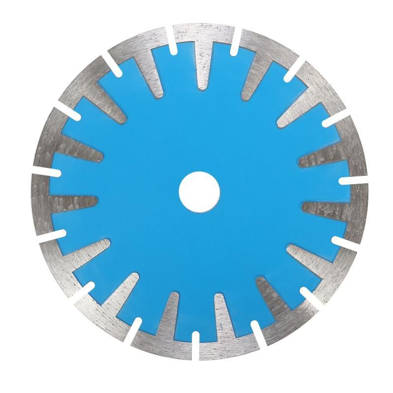 180mm 7 Inch Style T Teeth Diamond Circular Saw Blade with Productive Teeth for Dry and Wet Cutting Stone, Concrete, Granite