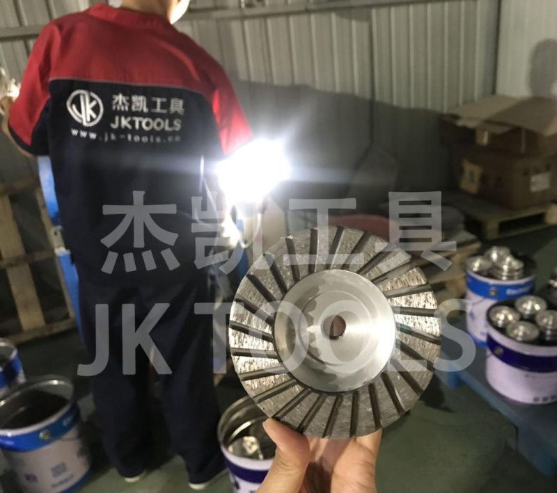 Jk Tools 100mm*M14 Diamond Cup Wheel / Grinding Wheels /Diamond Wheels /Diamond Tools for Granite Stone Marble Stone