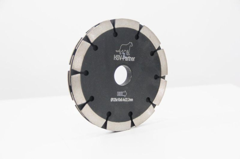 Three Layers Diamond Saw Blade for Construction to Cutting Slot