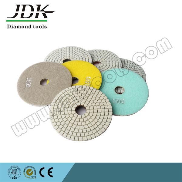 100mm Diamond Flexible Polishing Pads for Marble and Granite