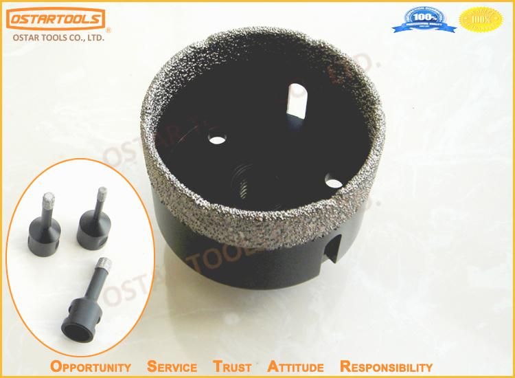 Hole Saw and Vacuum Brazed Diamond Core Drill Bits