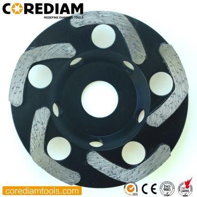 115mm Silver Brazed F Segment Cup Wheel/Diamond Tool/Abrasive Wheels/Grinding Wheel