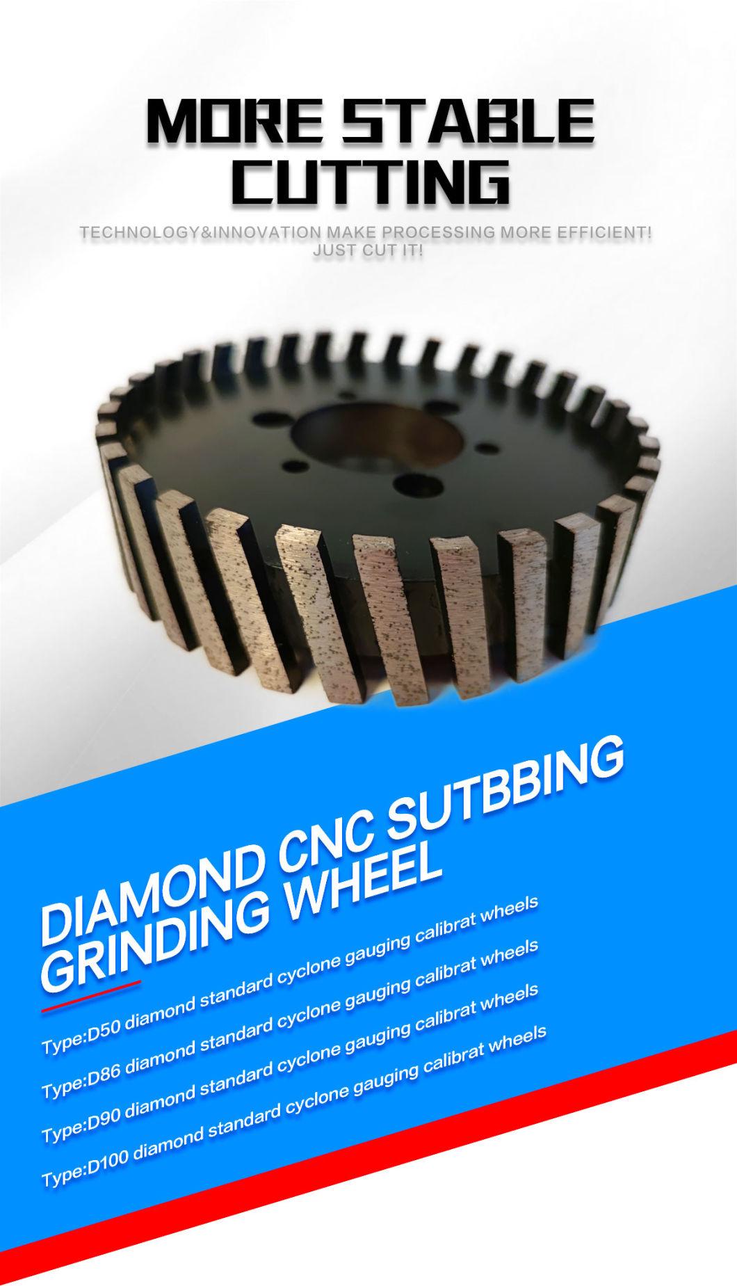 ODM Diamond CNC Calibrating Wheel for Stone Slab Processing