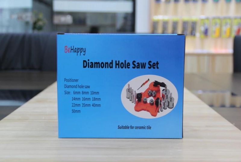 12 PCS Diamond Hole Saw Set