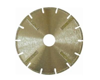 Electroplated Segmented Diamond Saw Blade with Protection Segment (SED-DSB-ES)