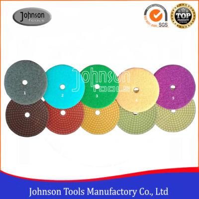 5 Steps Very Soft Wet Polishing Pad for Polishing Ston