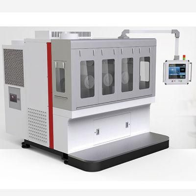 Diamond Sapphire Crystal Magnetic Artificial Gemstone Multi Wire Sawing Cutting Machine