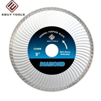 230mm 9inch Strengen Diamond Saw Blade for Cutting Granite Asphalt Concrete