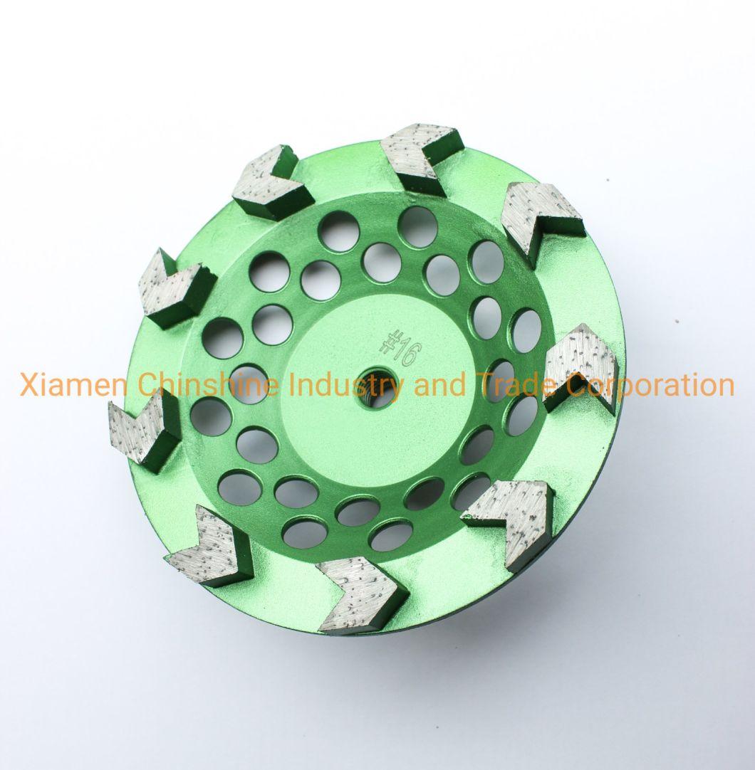 4.5" 115mm Concrete and Stone Diamond Grinding Cup Wheel