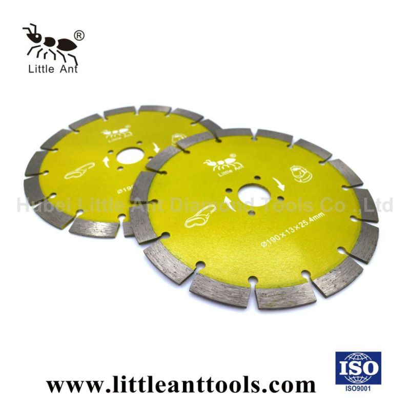 190mm Yellow Stone Diamond Sintered Saw Blade